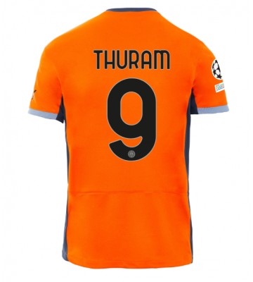 Inter Milan Marcus Thuram #9 Replika Tredjetrøje 2023-24 Kortærmet
